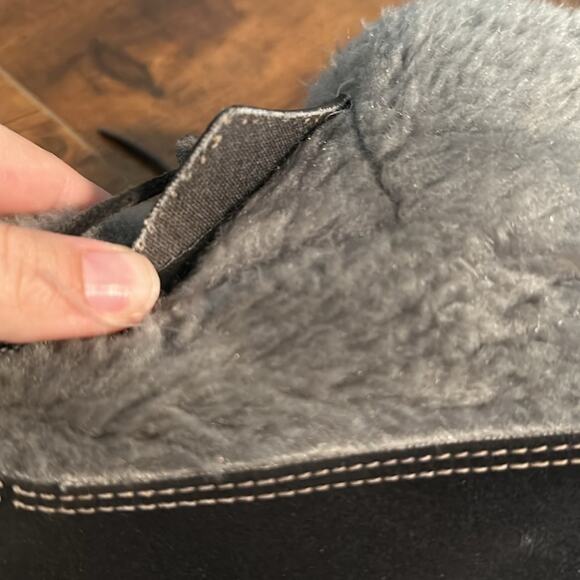 Vintage Snowland Boots Sherpa Boho Platform Scandinavian 7 - Picture 6 of 12